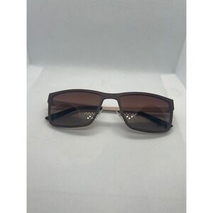 Interface Men's Eyeglass Frames with Magnetic Clip-On Sunglasses